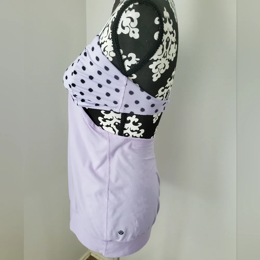Lululemon light purple tank top women's size 8 - Picture 4 of 12